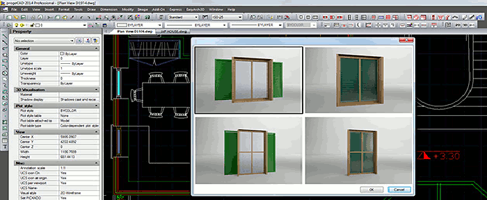 Easy Arch - dodatek architektoniczny progeCAD